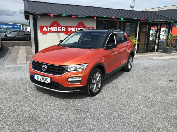 Volkswagen T-Roc SUV, Diesel, 2019, Orange