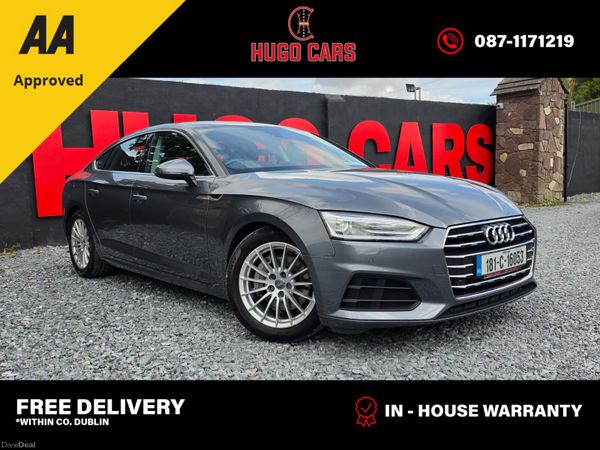 Audi A5 Hatchback, Diesel, 2018, Grey