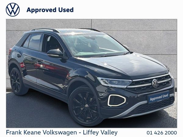 Volkswagen T-Roc SUV, Petrol, 2023, Black
