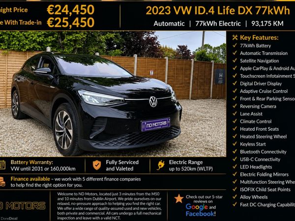 Volkswagen ID.4 Estate, Electric, 2023, Black