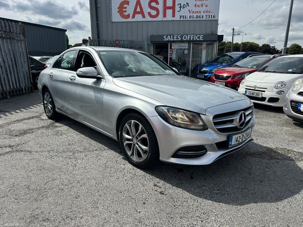 Mercedes-Benz C-Class Saloon, Diesel, 2014, Silver