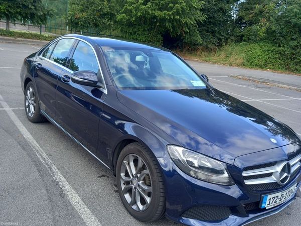 Mercedes-Benz C-Class Saloon, Diesel, 2017, Blue