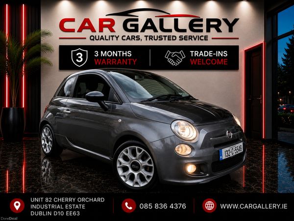 Fiat 500C Convertible, Diesel, 2013, Grey
