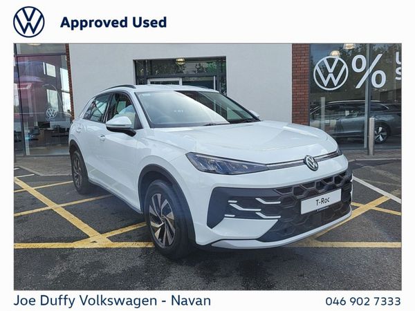 Volkswagen T-Roc SUV, Petrol, 2026, White