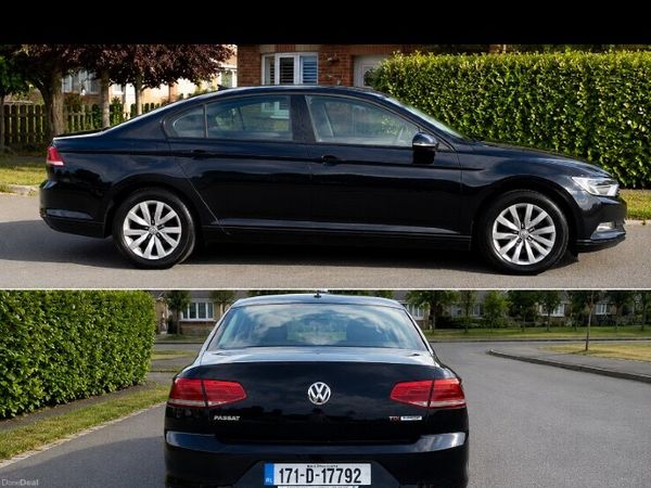 Volkswagen Passat Saloon, Diesel, 2017, Black