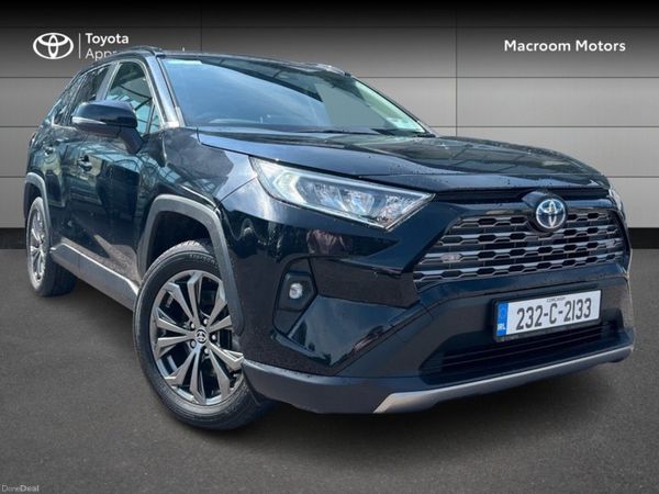 Toyota RAV4 SUV, Petrol Hybrid, 2023, Black