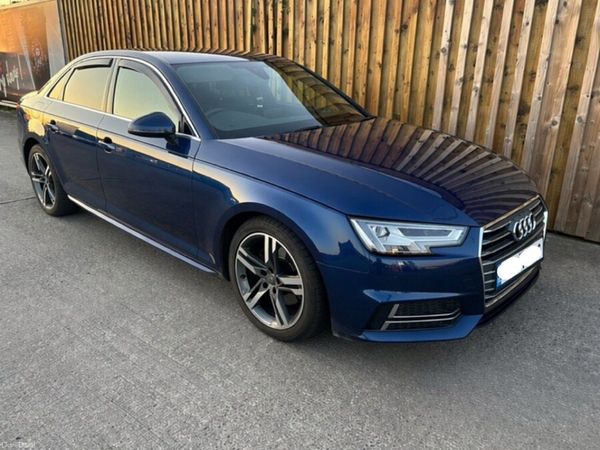 Audi A4 Saloon, Diesel, 2017, Blue