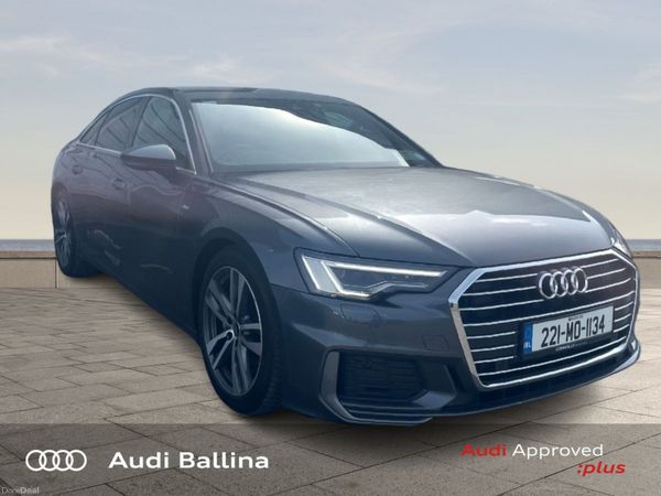 Audi A6 Saloon, Diesel, 2022, Grey