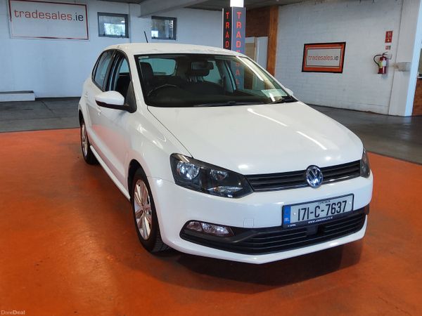 Volkswagen Polo Hatchback, Petrol, 2017, White
