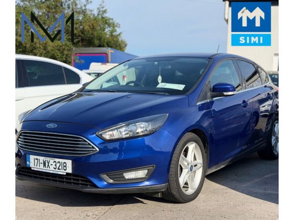 Ford Focus Hatchback, Diesel, 2017, Blue
