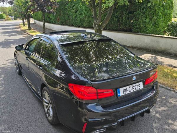BMW 5-Series Saloon, Diesel, 2019, Black