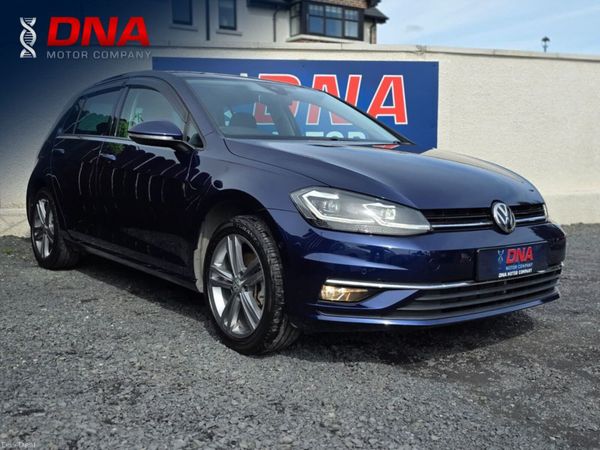Volkswagen Golf Hatchback, Petrol, 2019, Blue