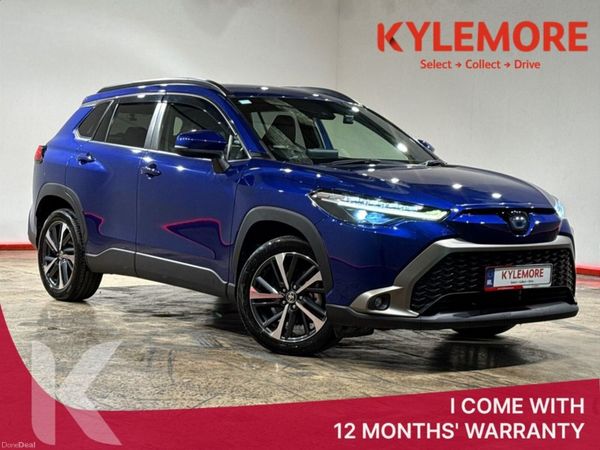Toyota Corolla Cross SUV, Petrol Hybrid, 2023, Blue