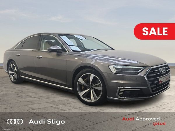 Audi A8 Saloon, Petrol Plug-in Hybrid, 2021, Grey