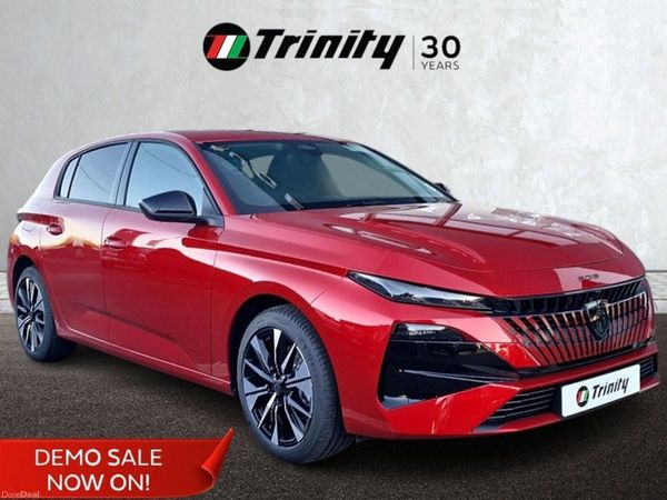 Peugeot 308 Hatchback, Petrol Hybrid, 2026, Red