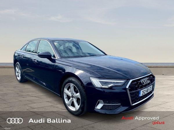 Audi A6 Saloon, Diesel, 2025, Blue