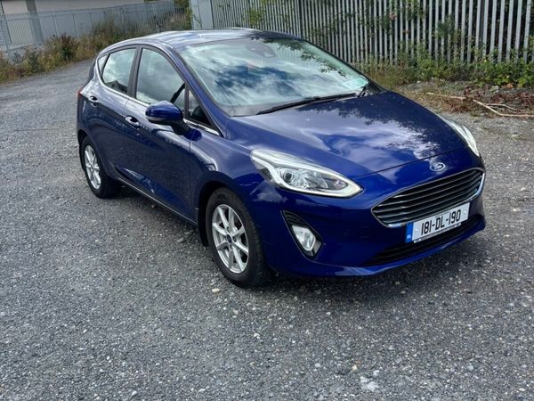 Ford Fiesta Hatchback, Petrol, 2018, Blue