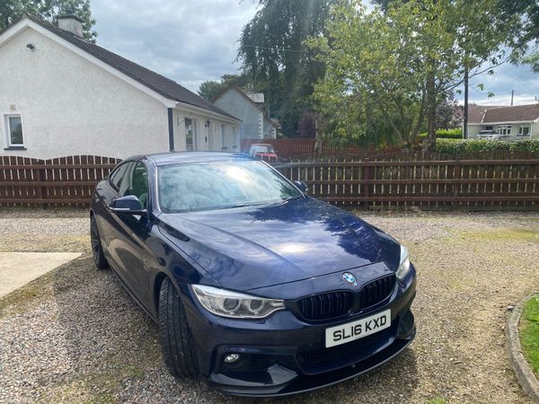 BMW 4-Series Coupe, Diesel, 2016, Blue