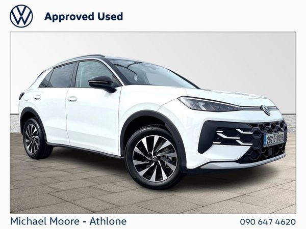 Volkswagen T-Roc SUV, Petrol, 2026, White