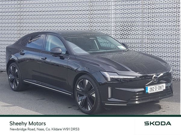 Volvo ES90 Saloon, Electric, 2026, Black