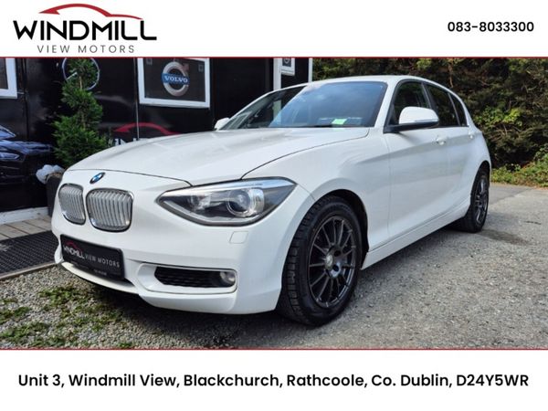 BMW 1-Series Hatchback, Petrol, 2015, White