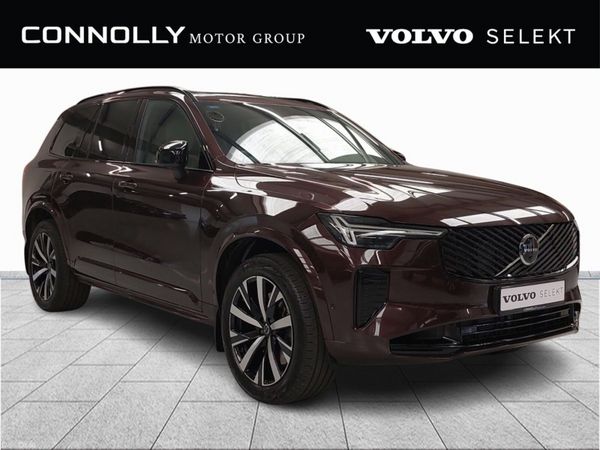 Volvo XC90 SUV, Petrol Plug-in Hybrid, 2026, Red