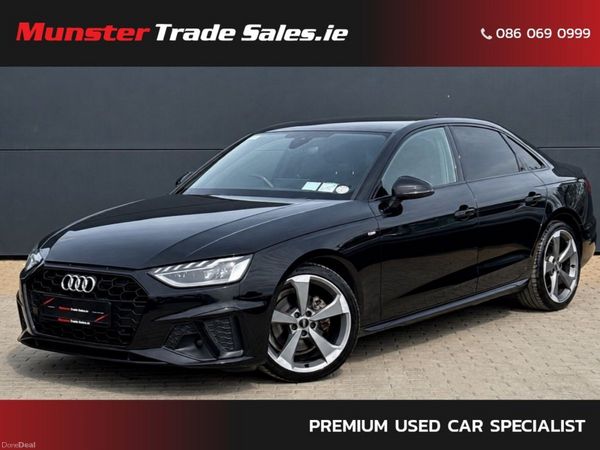 Audi A4 Saloon, Diesel, 2020, Black