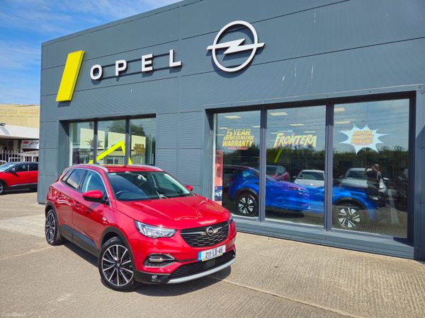 Opel Grandland X SUV, Petrol Plug-in Hybrid, 2021, Red