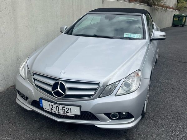 Mercedes-Benz E-Class Convertible, Diesel, 2012, Silver