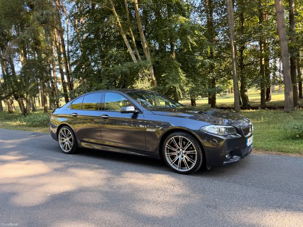 BMW 5-Series Saloon, Diesel, 2014, Grey