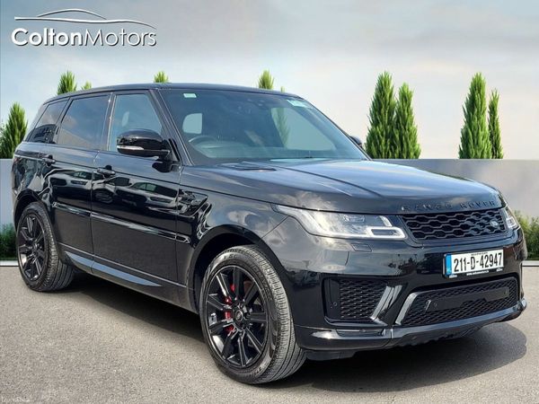Land Rover Range Rover Sport SUV, Petrol Plug-in Hybrid, 2021, Black