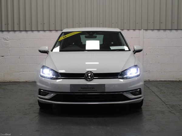 Volkswagen Golf Hatchback, Petrol, 2018, White