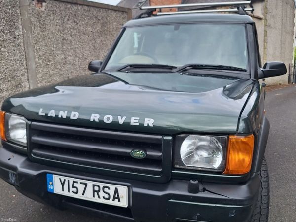 Land Rover Discovery SUV, Diesel, 2001, Green