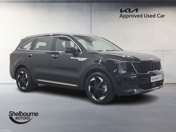 Kia Sorento SUV, Petrol Hybrid, 2025, Black