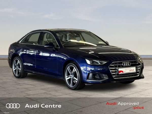 Audi A4 Saloon, Petrol, 2023, Blue