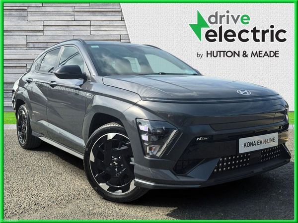 Hyundai KONA SUV, Electric, 2026, Grey