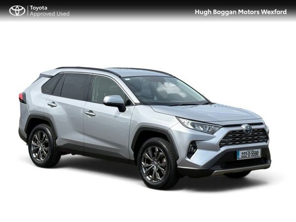 Toyota RAV4 SUV, Petrol Hybrid, 2022, Grey