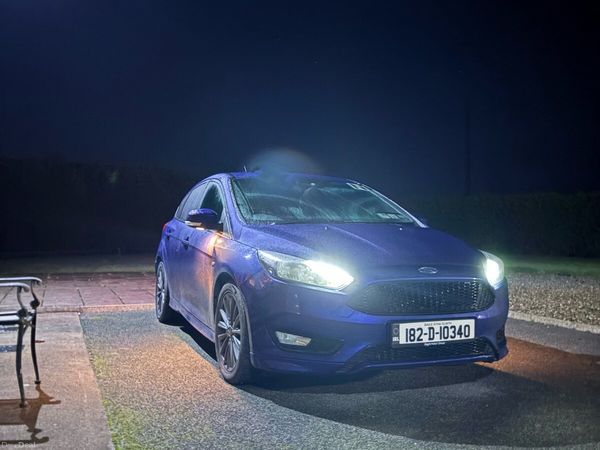 Ford Focus Hatchback, Diesel, 2018, Blue