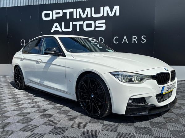 BMW 3-Series Saloon, Petrol Hybrid, 2019, White