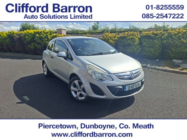 Vauxhall Corsa Hatchback, Petrol, 2012, Silver