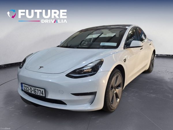 Tesla Model 3 Saloon, Electric, 2022, White