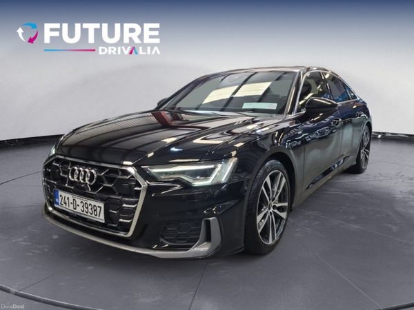 Audi A6 Saloon, Petrol Plug-in Hybrid, 2024, Black