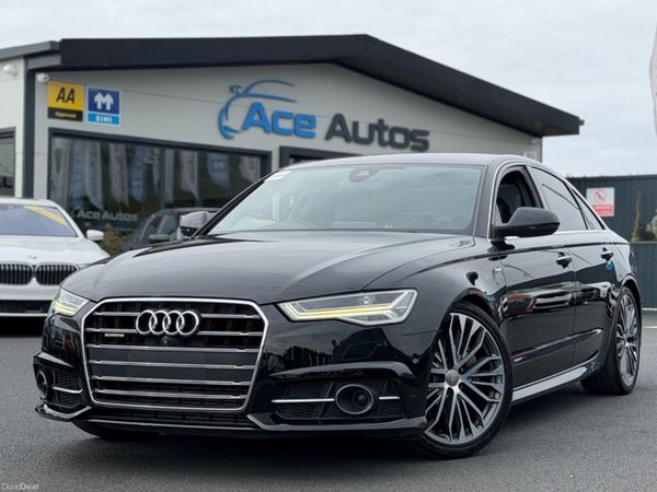 Audi A6 Saloon, Petrol, 2018, Black