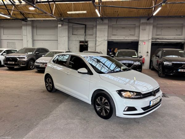 Volkswagen Polo Hatchback, Petrol, 2021, White