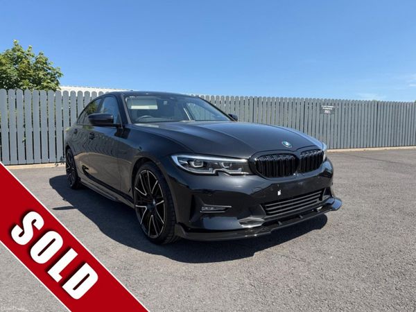 BMW 3-Series Saloon, Diesel, 2019, Black