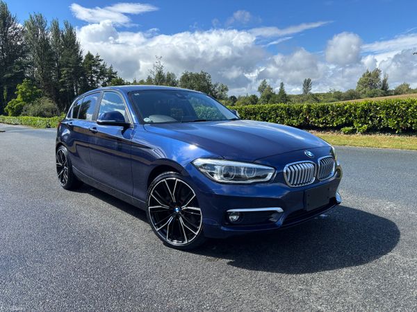 BMW 1-Series Hatchback, Diesel, 2017, Blue