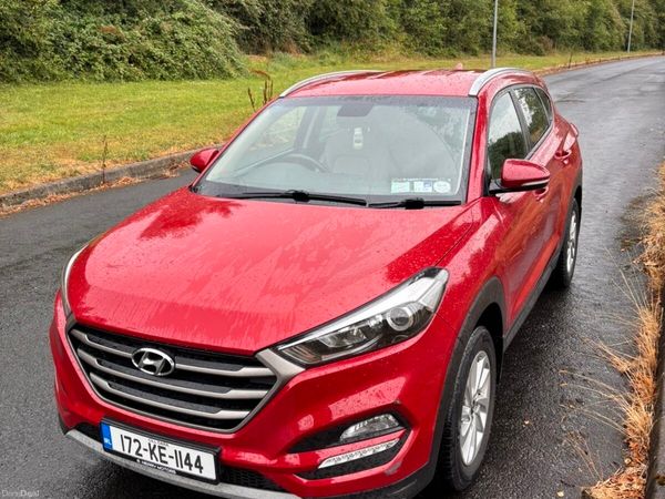 Hyundai Tucson SUV, Diesel, 2017, Red