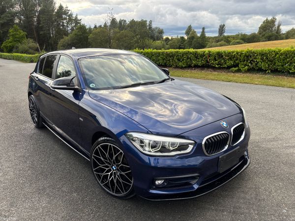 BMW 1-Series Hatchback, Diesel, 2017, Blue
