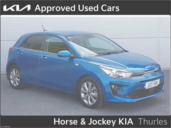 Kia Rio Hatchback, Petrol, 2022, Blue