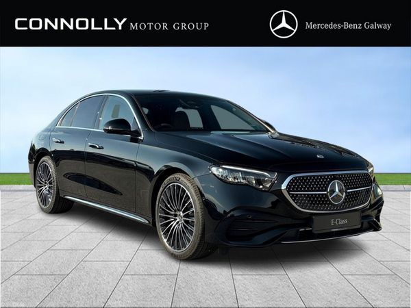 Mercedes-Benz E-Class Saloon, Diesel Plug-in Hybrid, 2026, Black